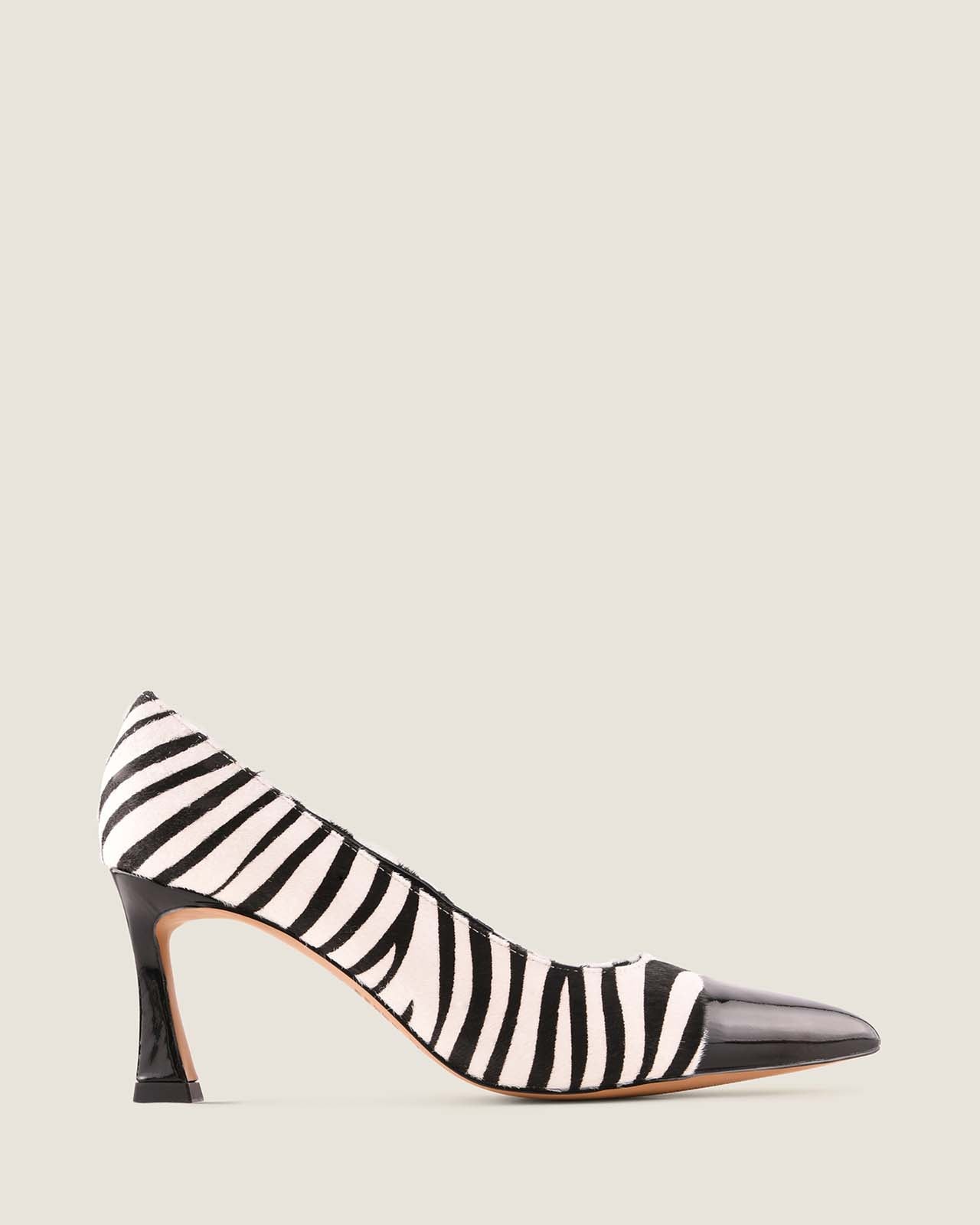 Aster High Heel Pump Zebra