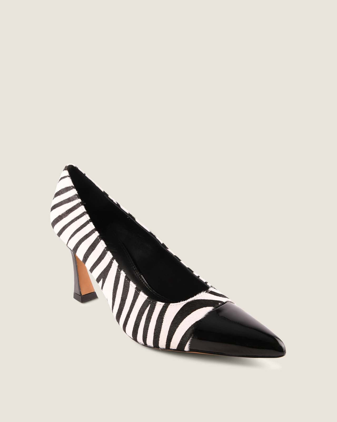 Aster High Heel Pump Zebra