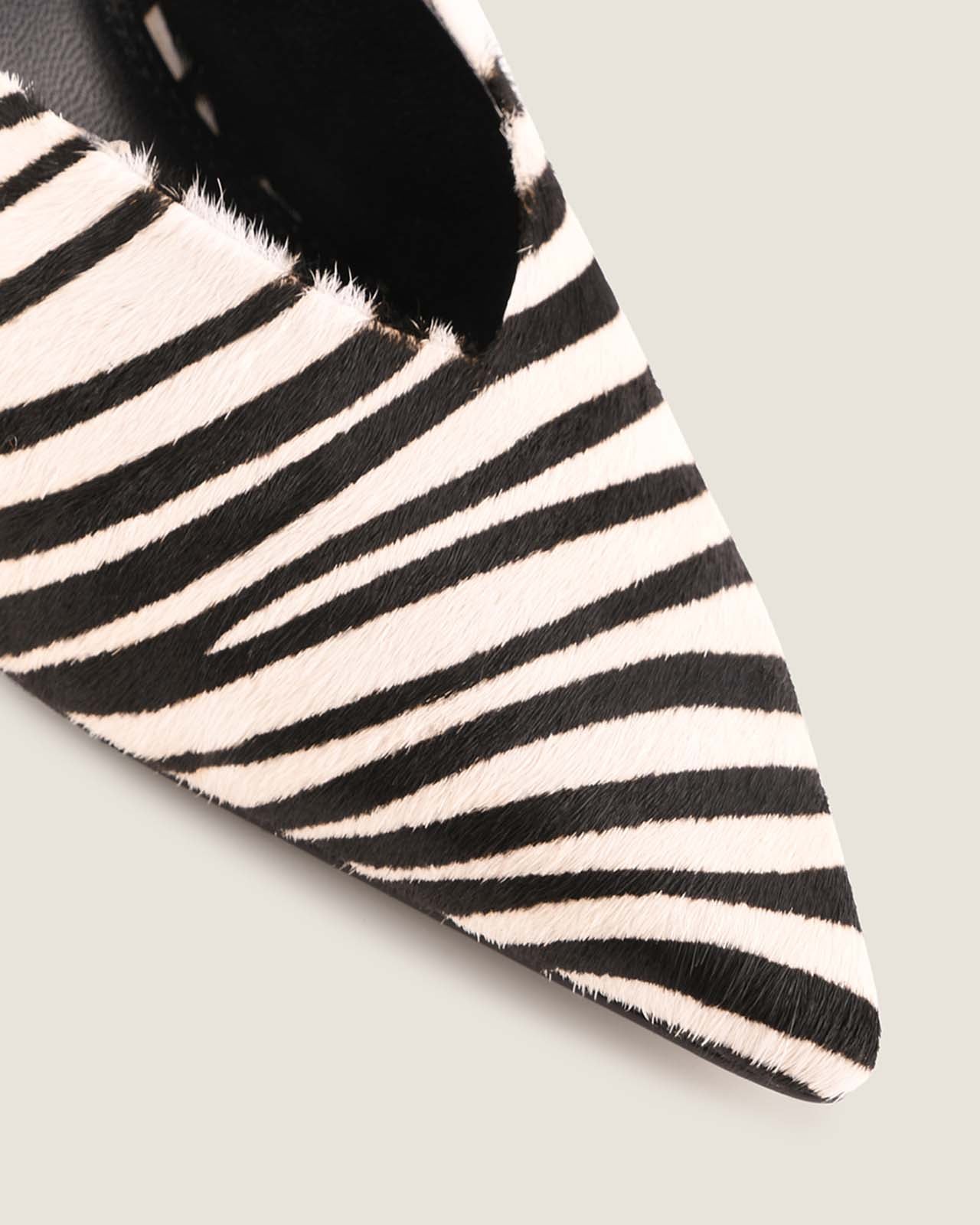 Blake Low Heel Zebra