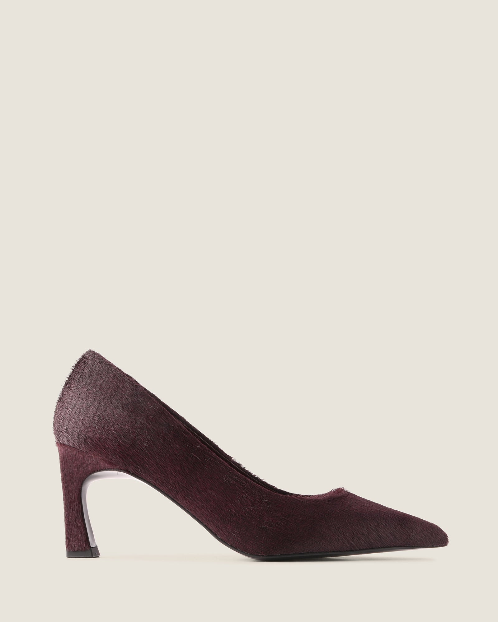 BRADY HIGH HEEL PUMPS BURGUNDY
