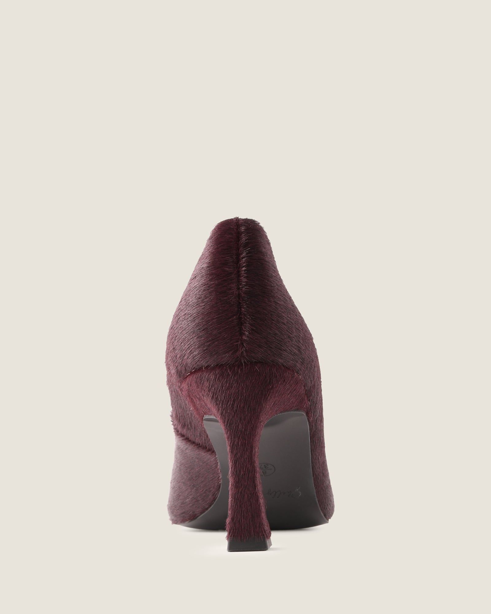 BRADY HIGH HEEL PUMPS BURGUNDY