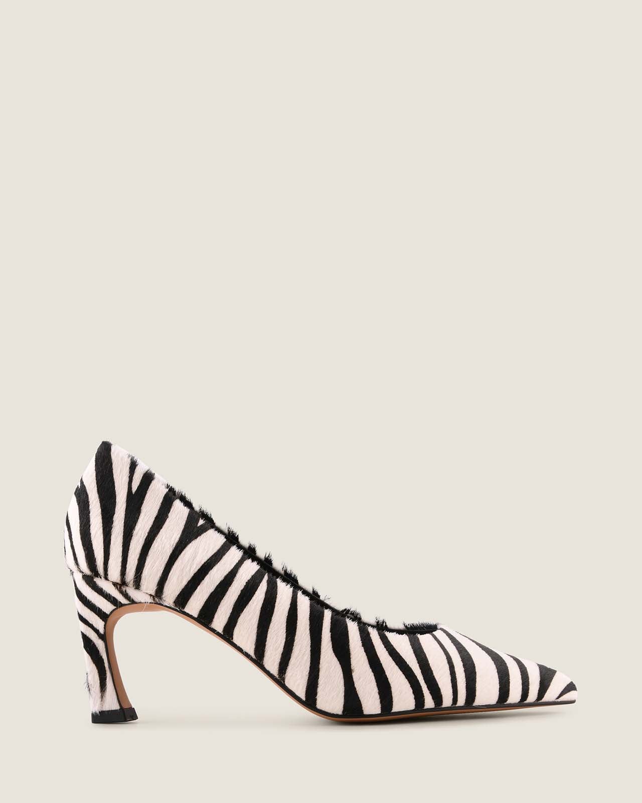 Brady High Heel Pump Zebra