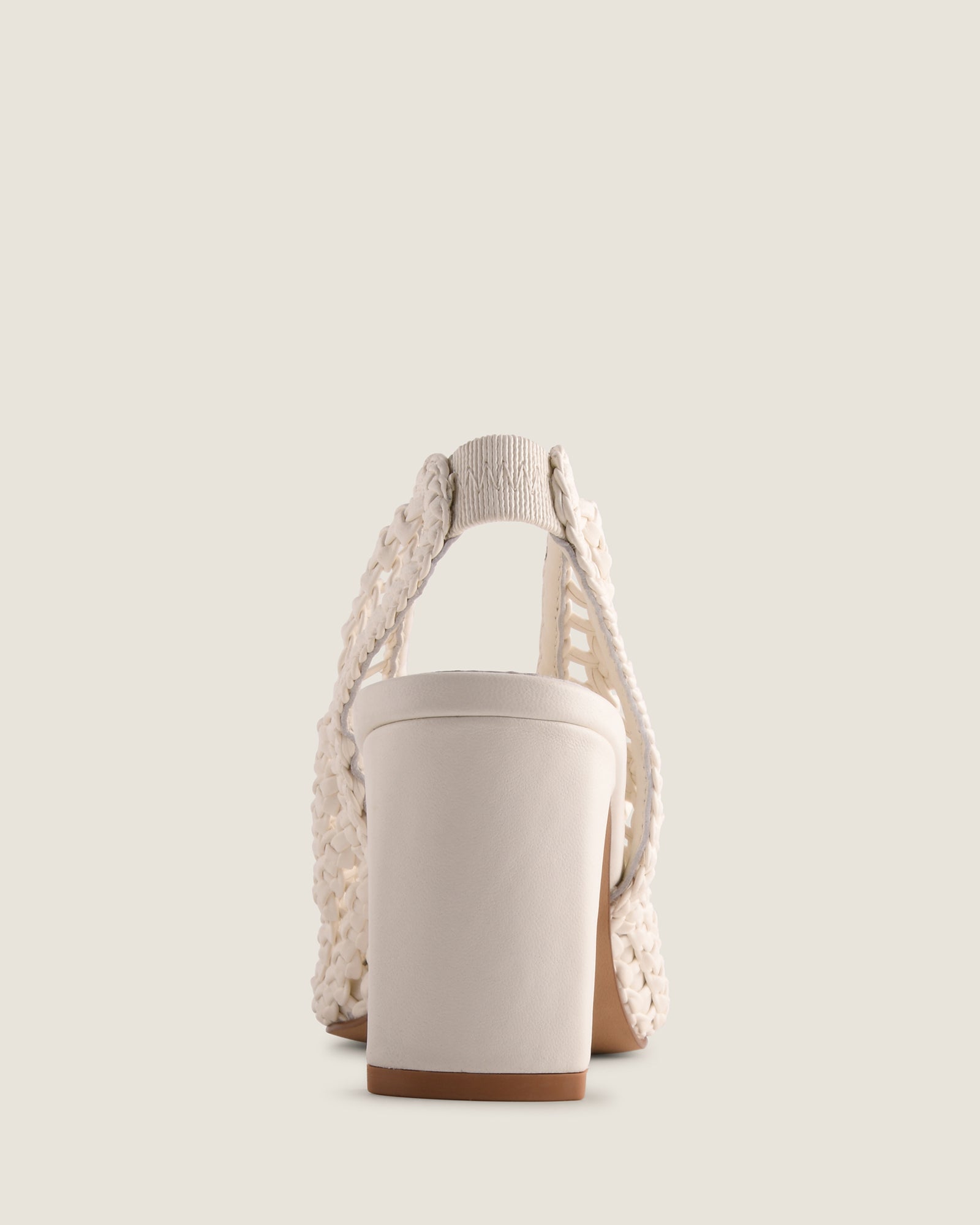IRIS HIGH HEELS WHITE LEATHER