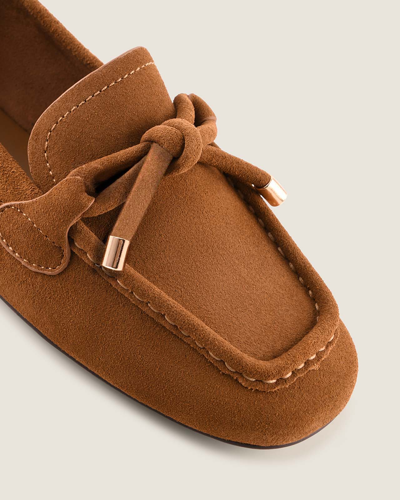 JORDAN LOAFERS TAN SUEDE
