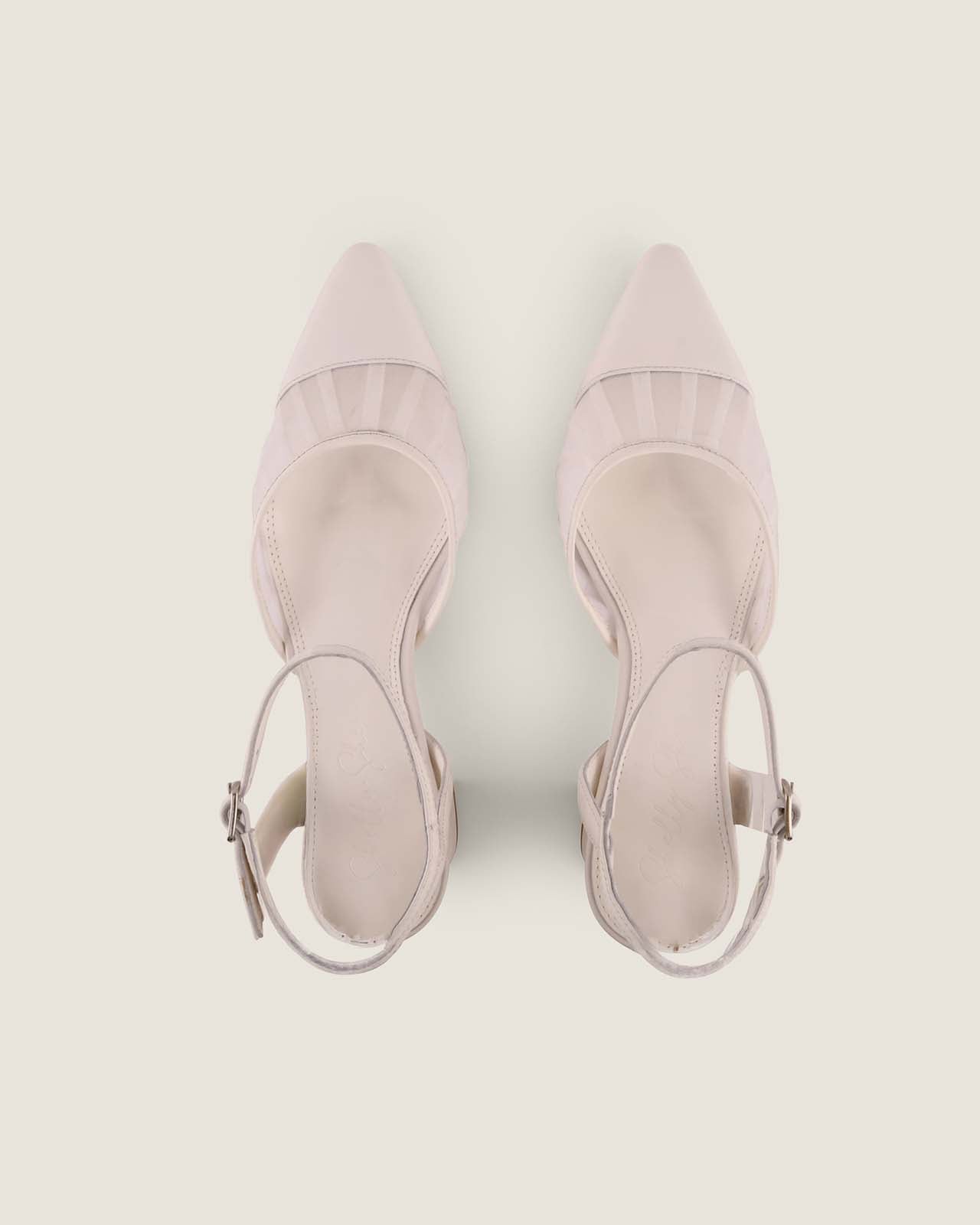 LILY HIGH HEELS WHITE