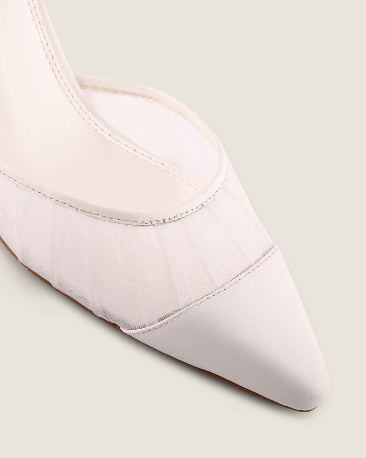 LILY HIGH HEELS WHITE