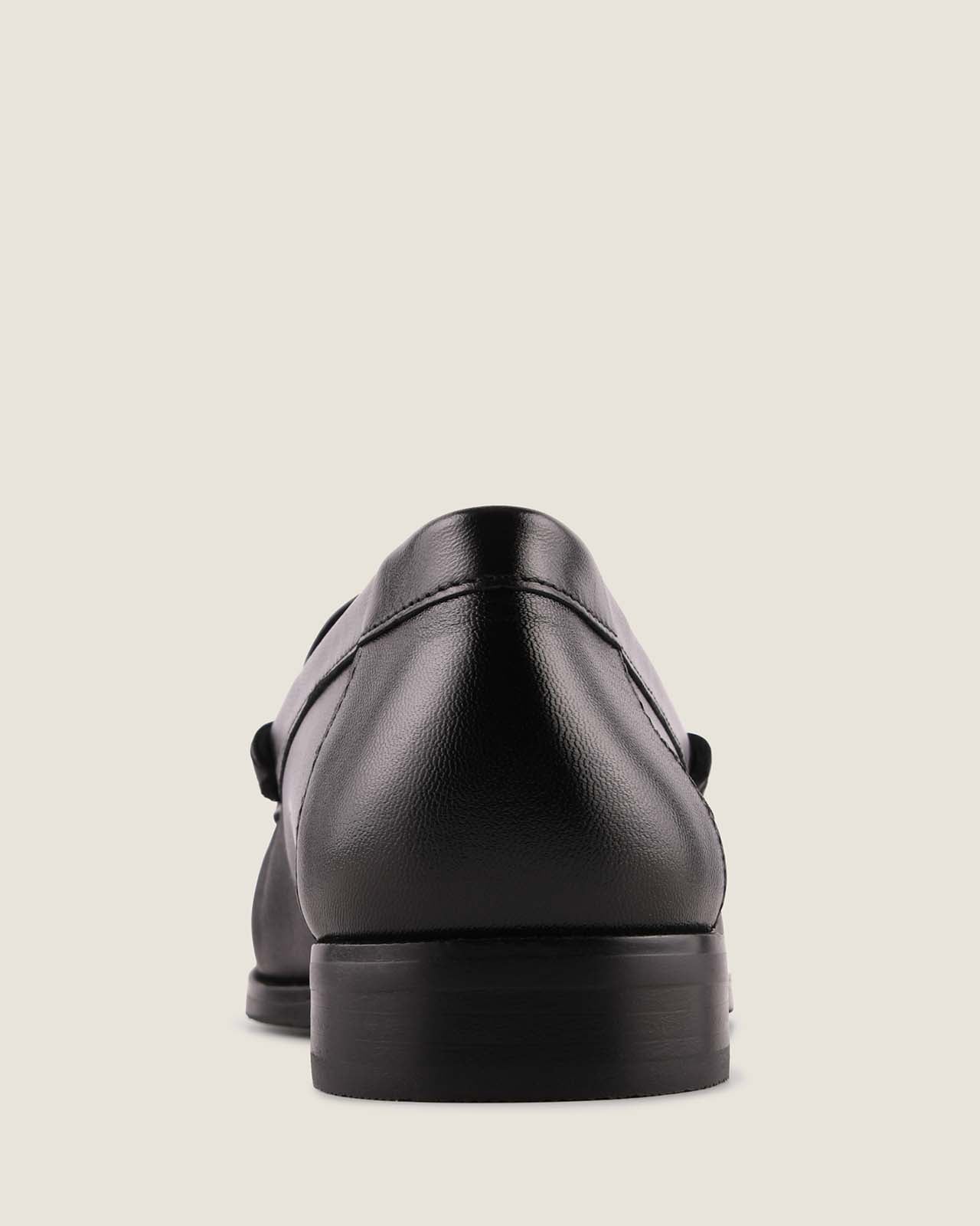 LOUDI LOAFERS BLACK LEATHER