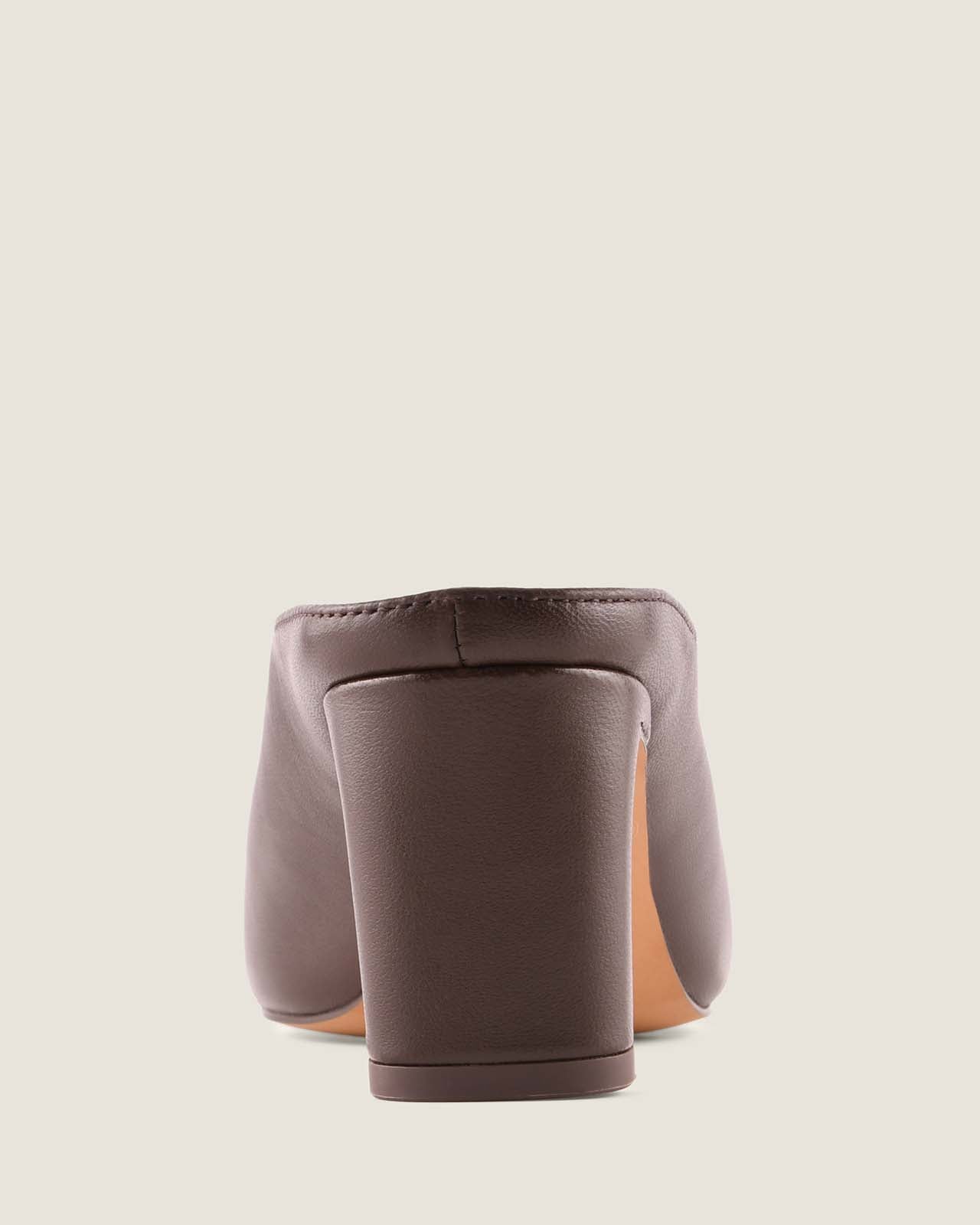 LUELLA HIGH SANDALS BROWN LEATHER