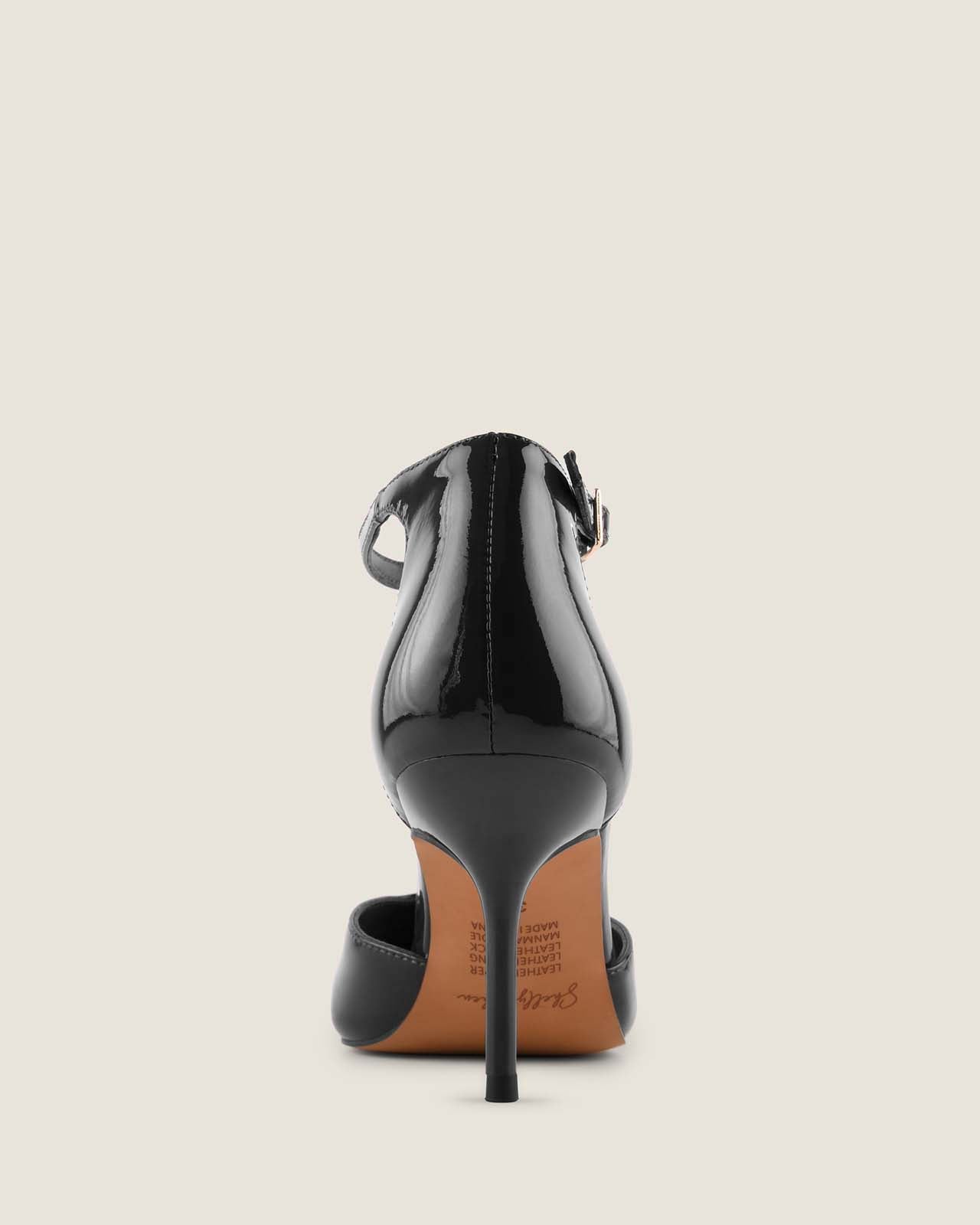 MAVEN HIGH HEELS BLACK PATENT