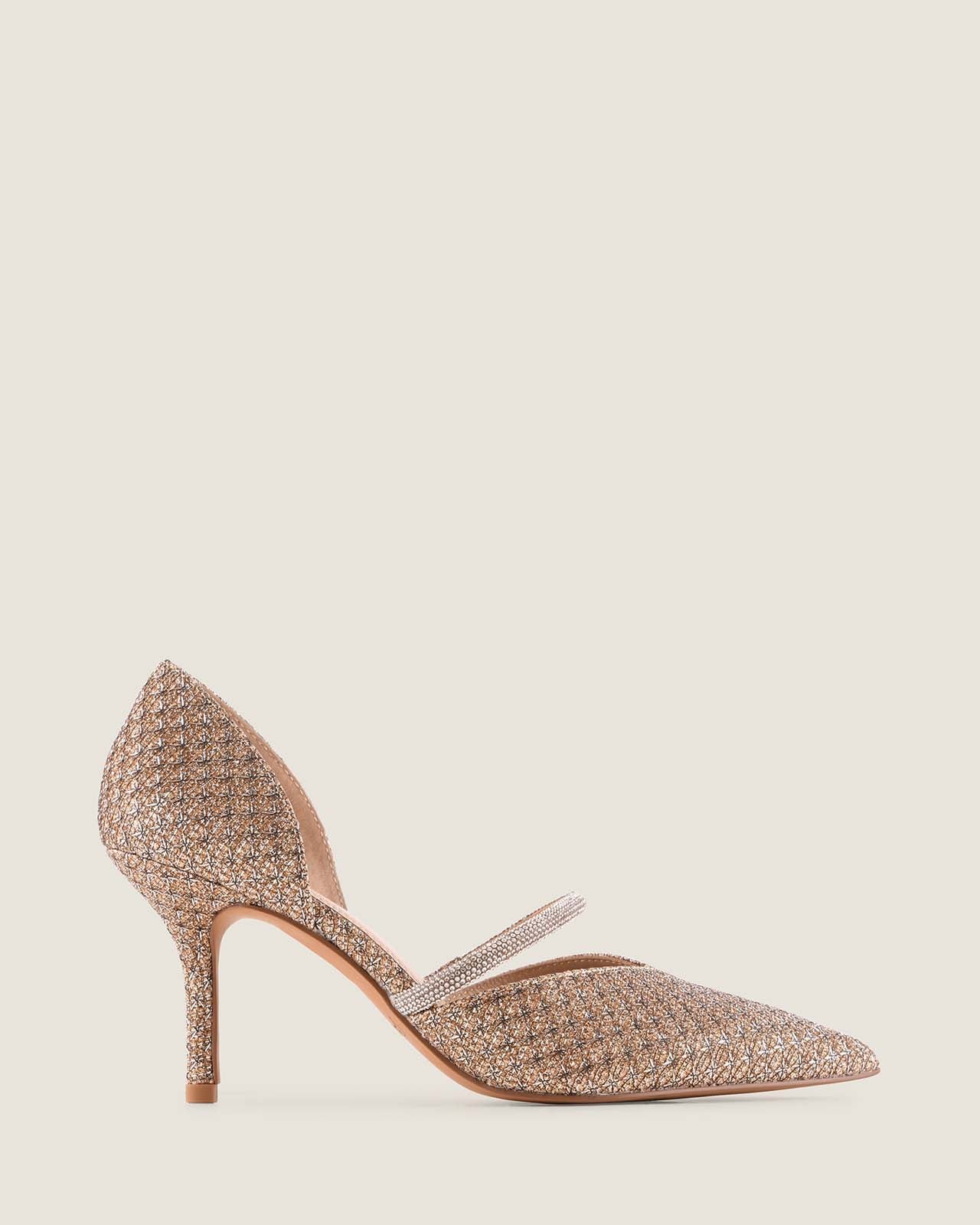 NORMY HIGH HEELS METALLIC LEATHER