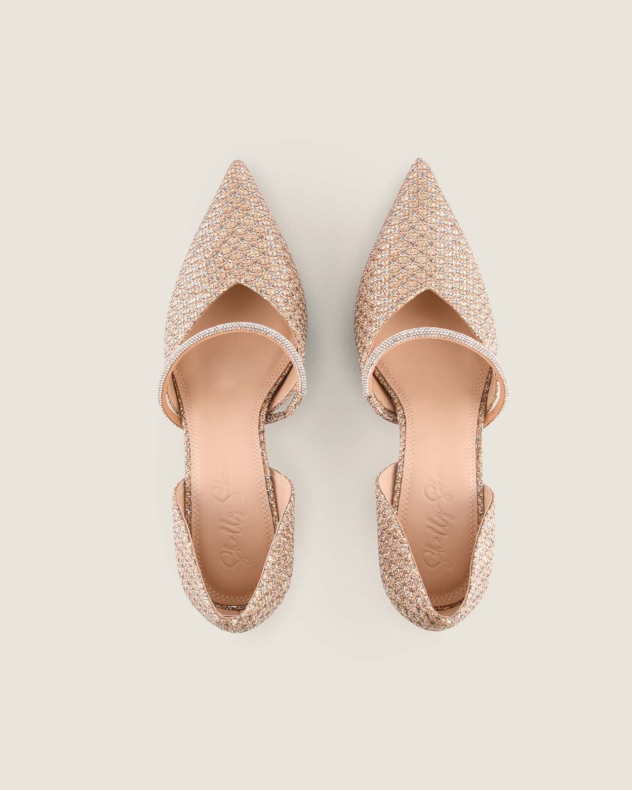 NORMY HIGH HEELS METALLIC LEATHER