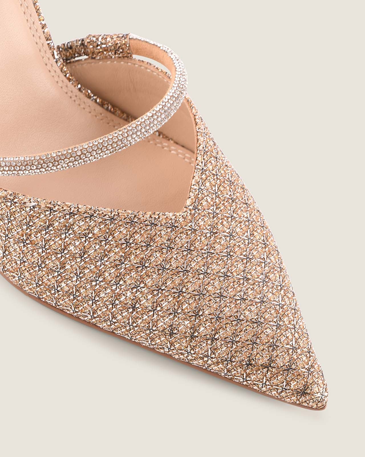 NORMY HIGH HEELS METALLIC LEATHER