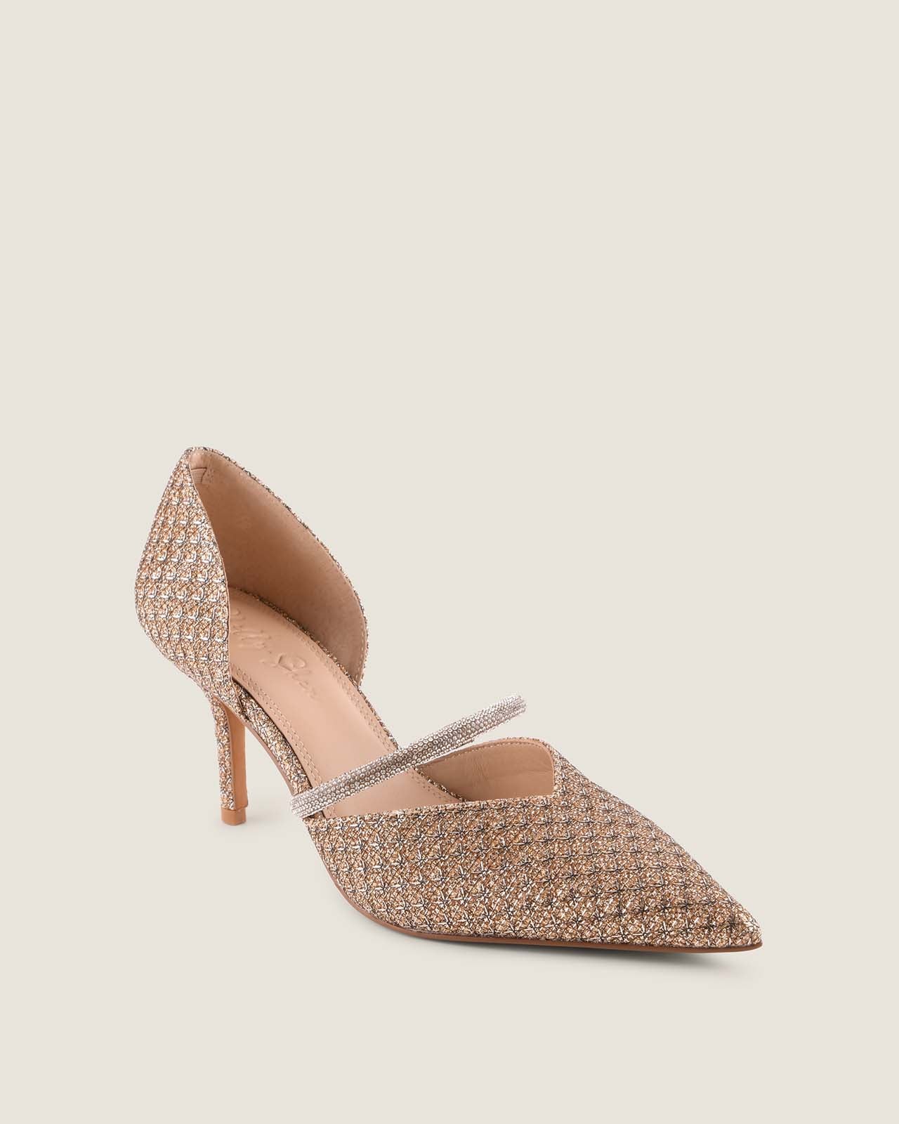 NORMY HIGH HEELS METALLIC LEATHER