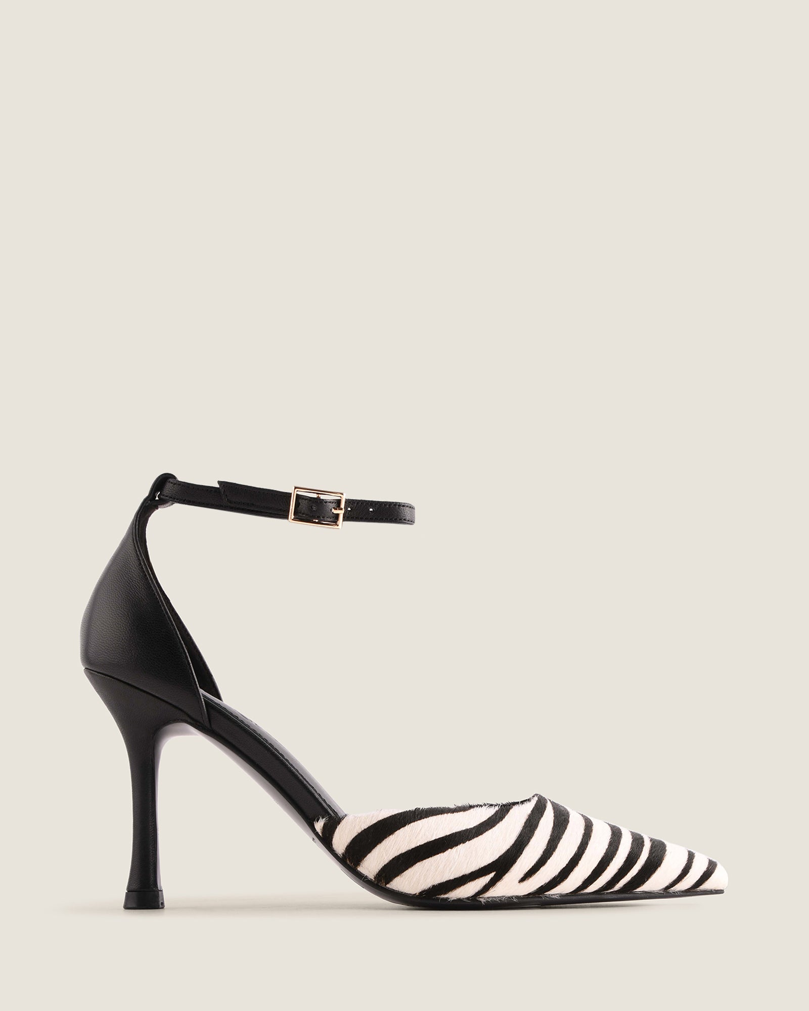 REMY HIGH HEEL PUMPS ZEBRA