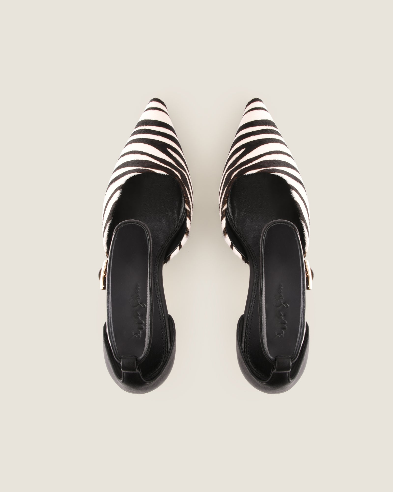 REMY HIGH HEEL PUMPS ZEBRA